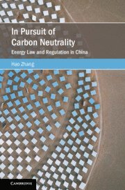 Hao Zhang, Hao (The Chinese University of Hong Kong) Zhang - In Pursuit of Carbon Neutrality, Inbunden