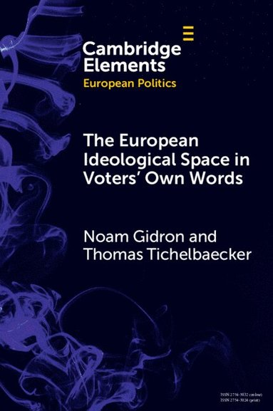 bokomslag The European Ideological Space in Voters' Own Words