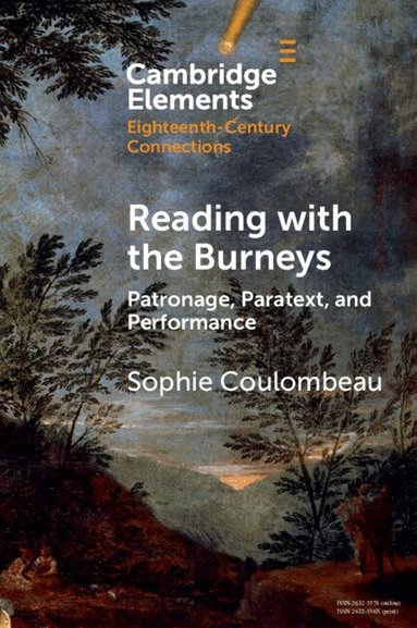 Sophie Coulombeau - Reading with the Burneys, Häftad