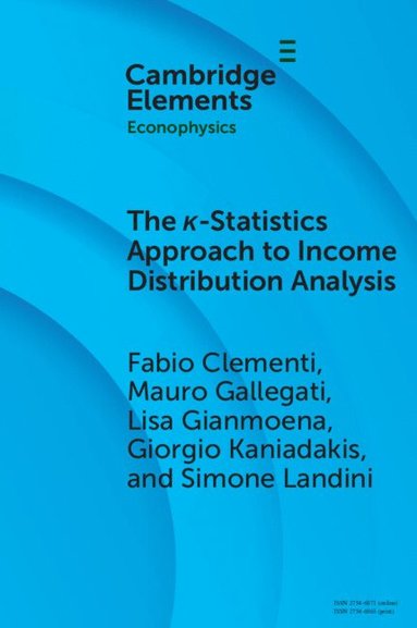 bokomslag The ?-Statistics Approach to Income Distribution Analysis