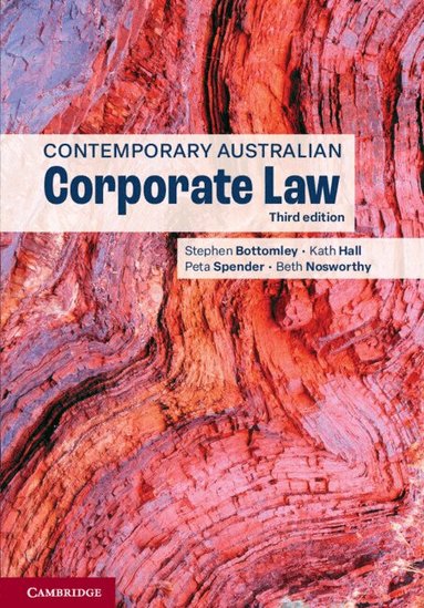 Stephen Bottomley, Kath Hall, Peta Spender, Beth Nosworthy - Contemporary Australian Corporate Law, Häftad