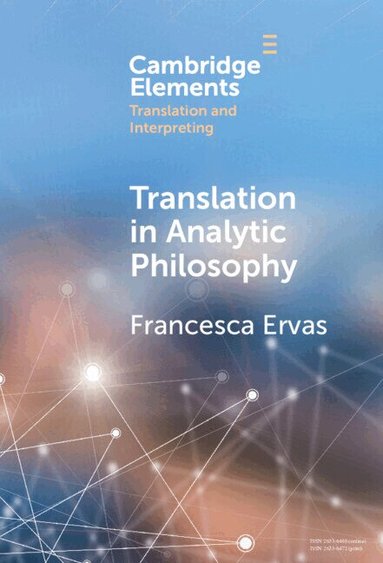 Francesca Ervas - Translation in Analytic Philosophy, Inbunden