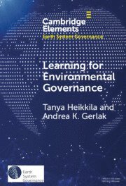 bokomslag Learning for Environmental Governance