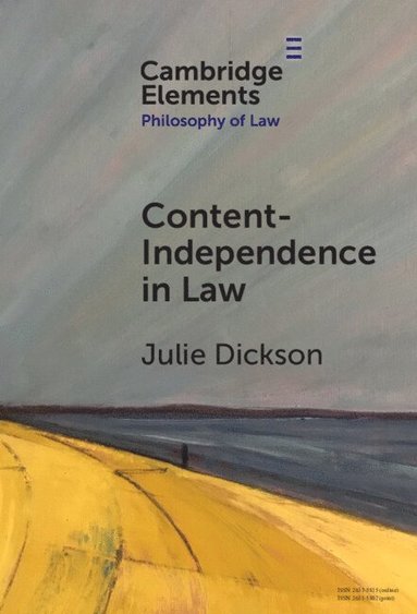 bokomslag Content-Independence in Law