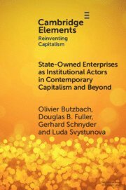 bokomslag State-Owned Enterprises as Institutional Actors in Contemporary Capitalism and Beyond