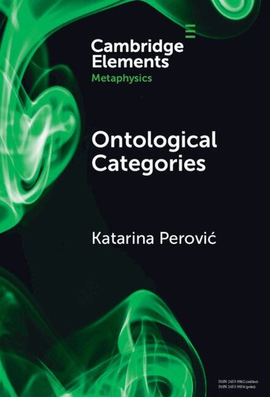 Katarina Perovic - Ontological Categories, Inbunden