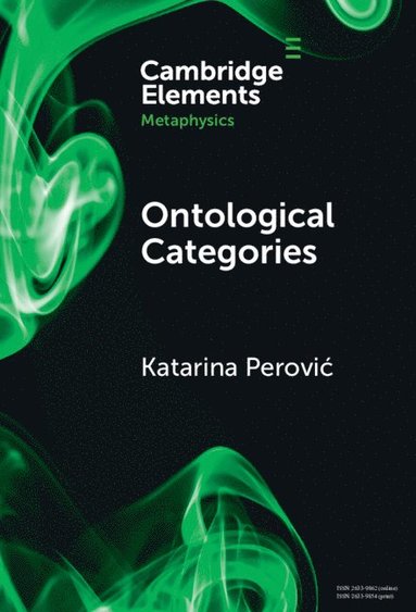 bokomslag Ontological Categories