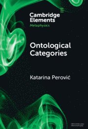 Ontological Categories 1