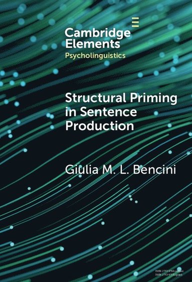 bokomslag Structural Priming in Sentence Production