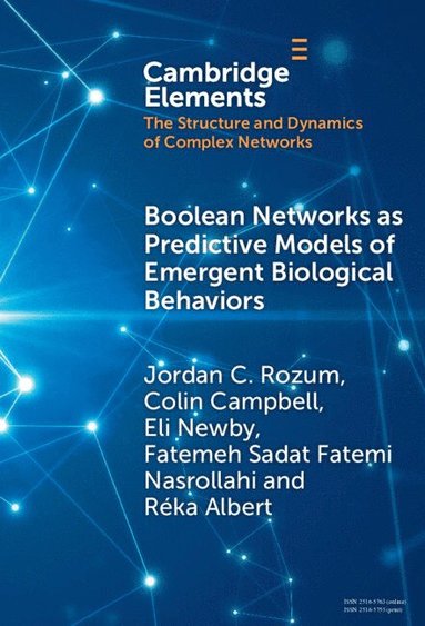 bokomslag Boolean Networks as Predictive Models of Emergent Biological Behaviors