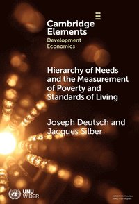 bokomslag Hierarchy of Needs and the Measurement of Poverty and Standards of Living