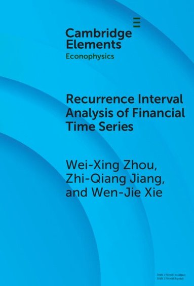 bokomslag Recurrence Interval Analysis of Financial Time Series