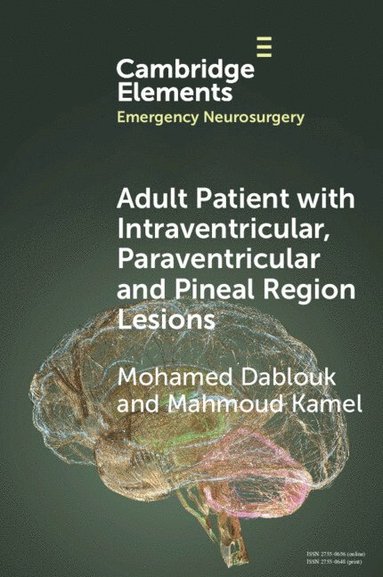 bokomslag Adult Patient with Intraventricular, Paraventricular and Pineal Region Lesions