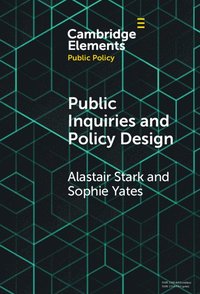 bokomslag Public Inquiries and Policy Design