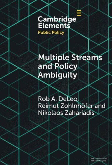 bokomslag Multiple Streams and Policy Ambiguity