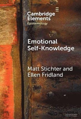 bokomslag Emotional Self-Knowledge