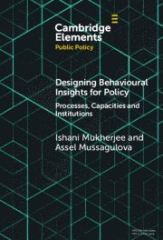 bokomslag Designing Behavioural Insights for Policy