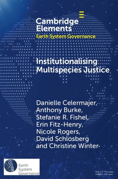 bokomslag Institutionalising Multispecies Justice