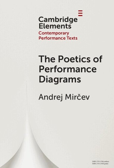 Andrej Mirčev - The Poetics of Performance Diagrams, Inbunden