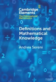 bokomslag Definitions and Mathematical Knowledge