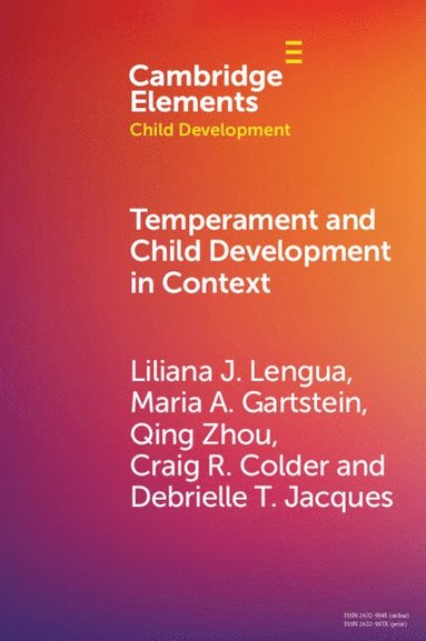 bokomslag Temperament and Child Development in Context