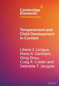 bokomslag Temperament and Child Development in Context