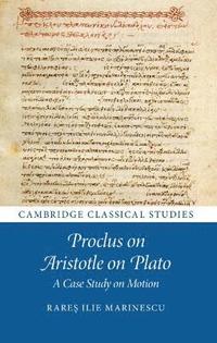 bokomslag Proclus on Aristotle on Plato