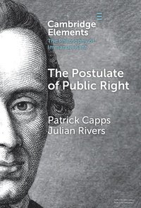 bokomslag The Postulate of Public Right