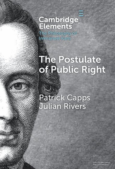 Patrick Capps, Julian Rivers - The Postulate of Public Right, Inbunden