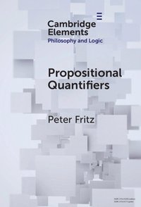 bokomslag Propositional Quantifiers
