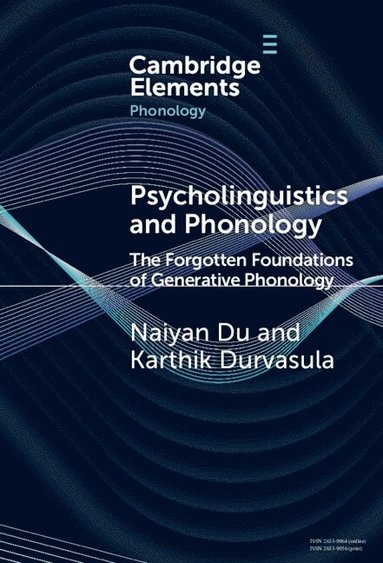 bokomslag Psycholinguistics and Phonology