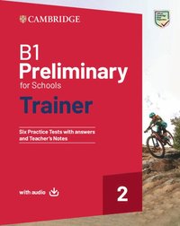 bokomslag B1 Preliminary for Schools Trainer 2 with Answers with Audio