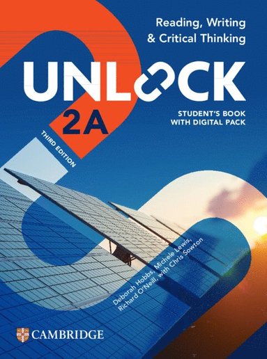 bokomslag Unlock Level 2A Reading, Writing and Critical Thinking Student's Book with Digital Pack