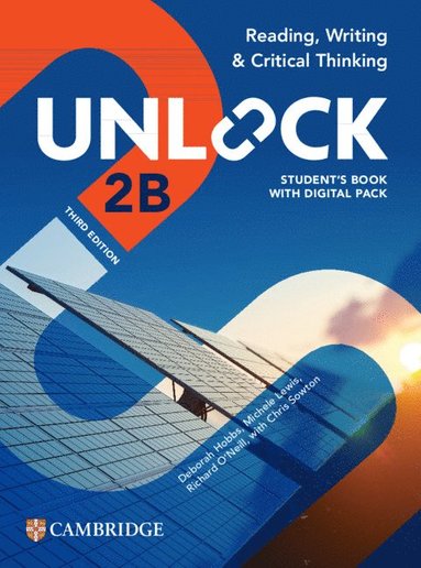 bokomslag Unlock Level 2B Reading, Writing and Critical Thinking Student's Book with Digital Pack