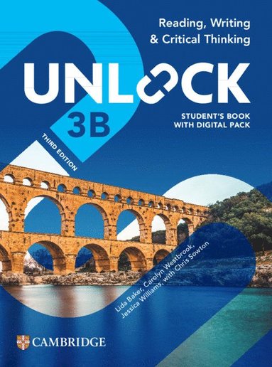 bokomslag Unlock Level 3B Reading, Writing and Critical Thinking Student's Book with Digital Pack