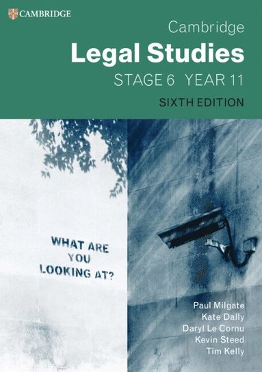 bokomslag Cambridge Legal Studies Stage 6 Year 11