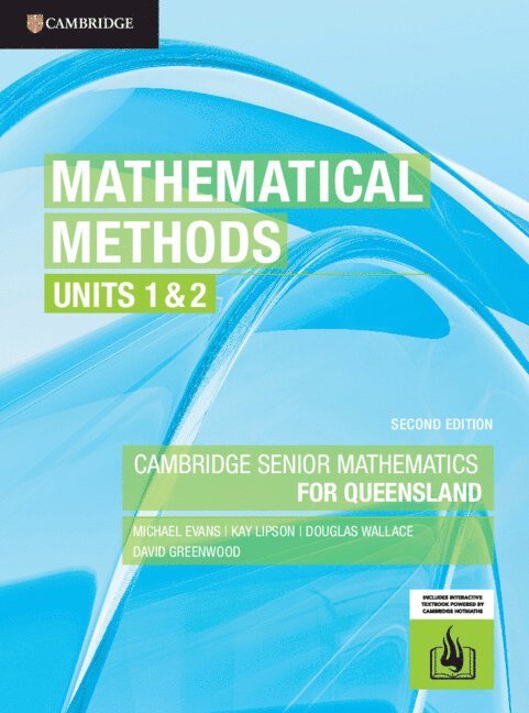 Mathematical Methods Units 1&2 for Queensland 1