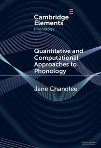 bokomslag Quantitative and Computational Approaches to Phonology