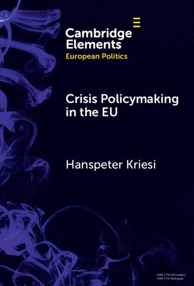 bokomslag Crisis Policymaking in the EU