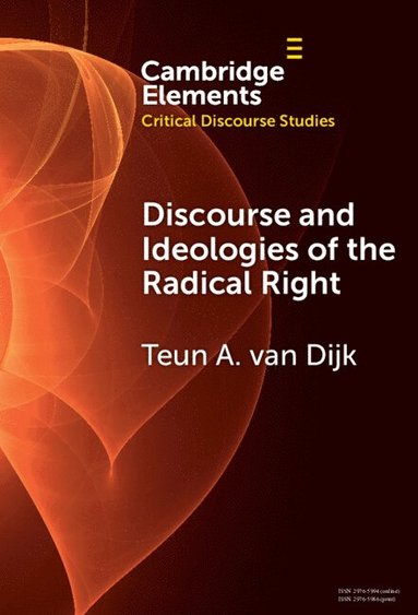 bokomslag Discourse and Ideologies of the Radical Right