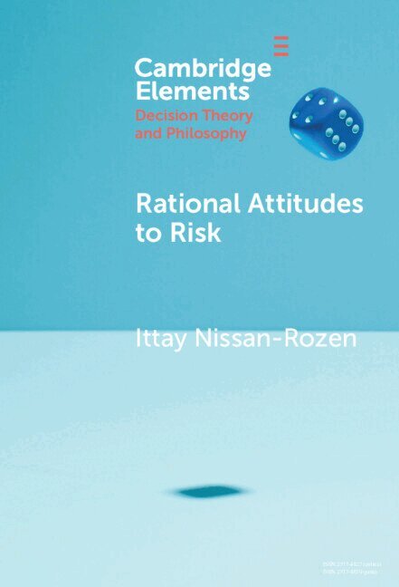Ittay Nissan- Rozen - Rational Attitudes to Risk, Inbunden