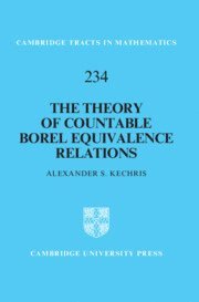 Alexander S. Kechris, Alexander S. (California Institute of Technology) Kechris - Theory of Countable Borel Equivalence Relations, Inbunden