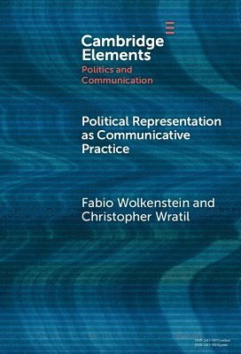 bokomslag Political Representation as Communicative Practice