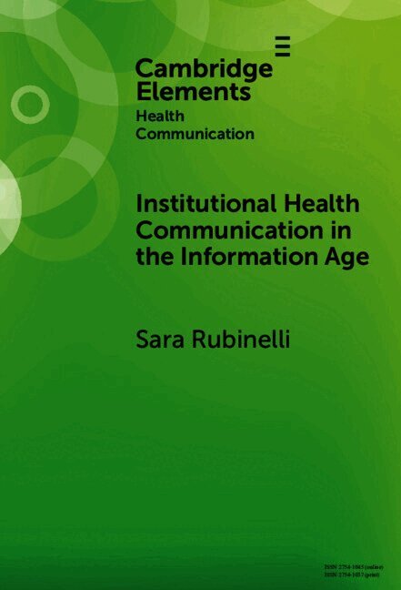 Institutional Health Communication in the Information Age