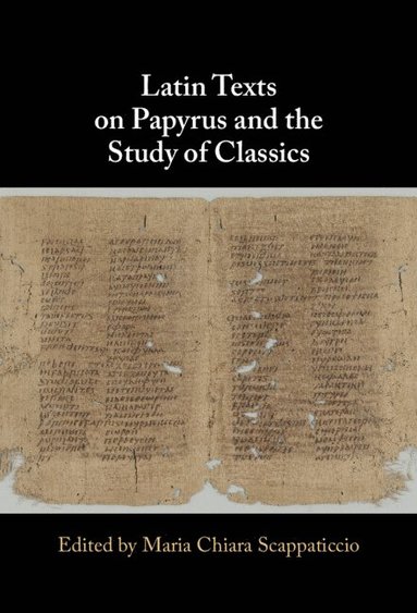 bokomslag Latin Texts on Papyrus and the Study of Classics