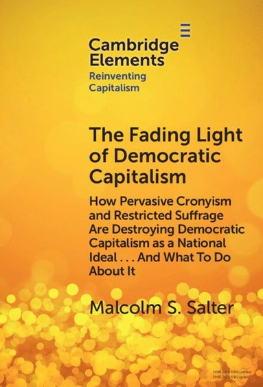 bokomslag Fading Light of Democratic Capitalism
