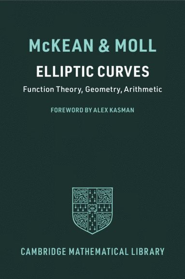 bokomslag Elliptic Curves