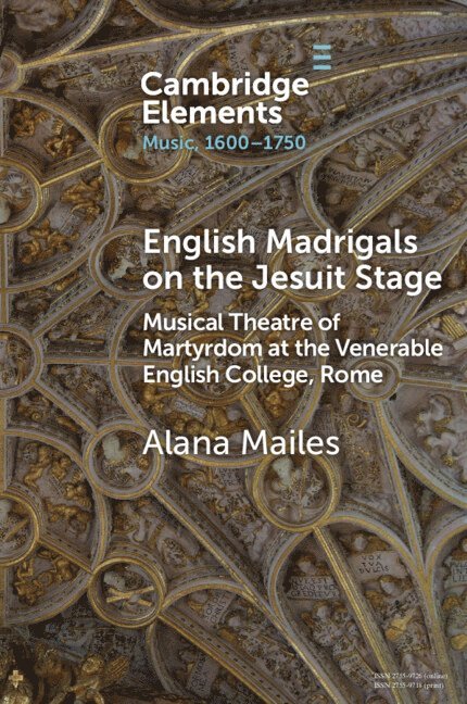 English Madrigals on the Jesuit Stage