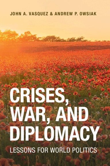 John A. Vasquez, Andrew P. Owsiak - Crises, War, and Diplomacy, Häftad