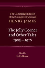 Henry James, N. H. Reeve - Jolly Corner and Other Tales, 1903–1910, Häftad